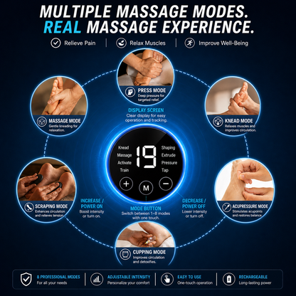 EaseMyFeet™ EMS Foot Massager — Relief for Neuropathy, Circulation & Tired Feet